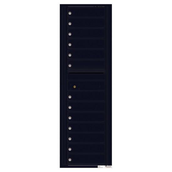 Load image into Gallery viewer, 4C15S-13 - 13 Tenant Doors with Outgoing Mail Compartment - 4C Wall Mount 15-High Mailboxes