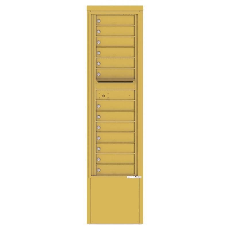 Load image into Gallery viewer, 4C15S-13-D - 13 Tenant Doors and Outgoing Mail Compartment - 4C Depot Mailbox Module