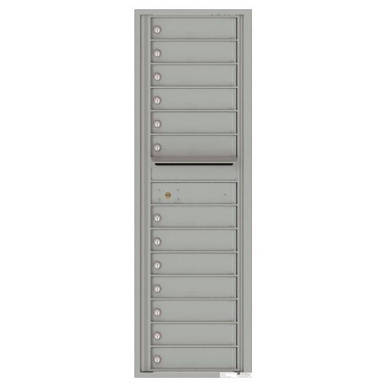 Load image into Gallery viewer, 4C15S-13 - 13 Tenant Doors with Outgoing Mail Compartment - 4C Wall Mount 15-High Mailboxes