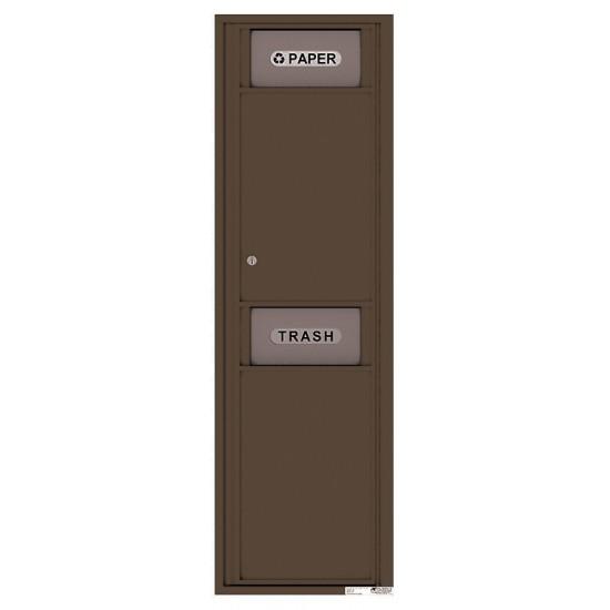 Load image into Gallery viewer, 4C15S-BIN - Trash/Recycling Bin - 4C Wall Mount 15-High