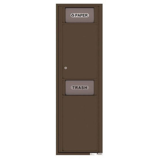 4C15S-BIN - Trash/Recycling Bin - 4C Wall Mount 15-High
