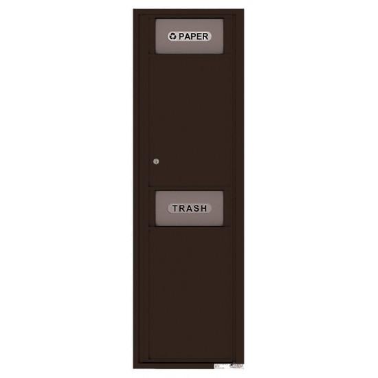Load image into Gallery viewer, 4C15S-BIN - Trash/Recycling Bin - 4C Wall Mount 15-High