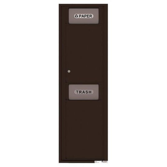4C15S-BIN - Trash/Recycling Bin - 4C Wall Mount 15-High