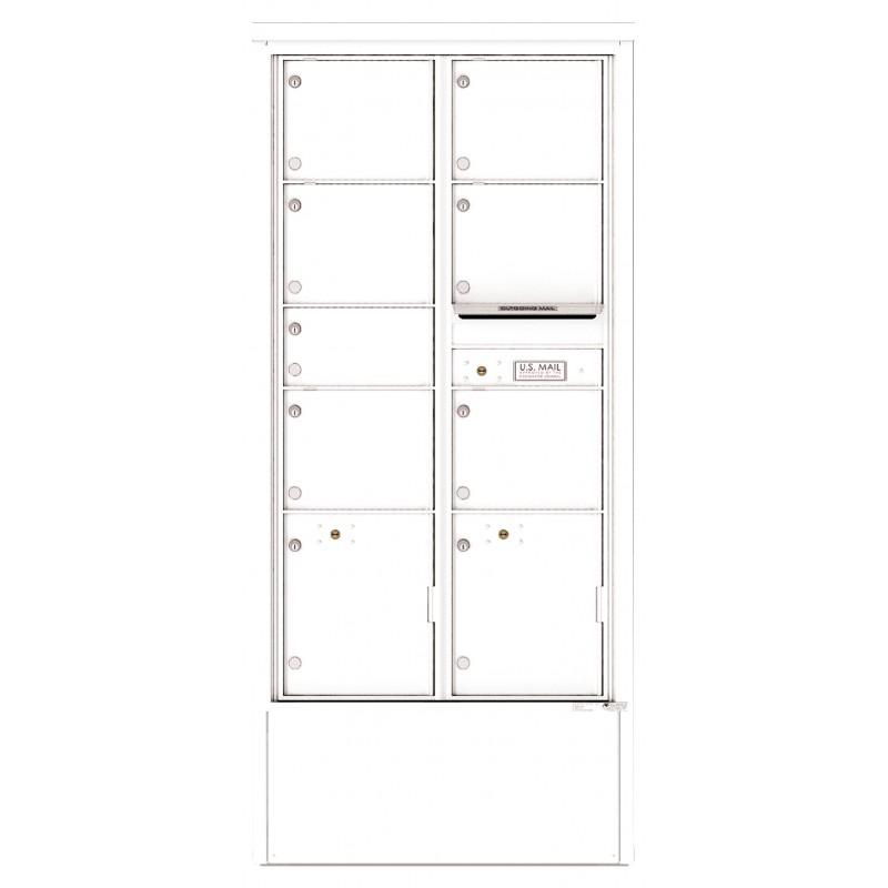 Load image into Gallery viewer, 4C16D-07-D - 7 Tenant Doors with 2 Parcel Lockers and Outgoing Mail Compartment - 4C Depot Mailbox Module