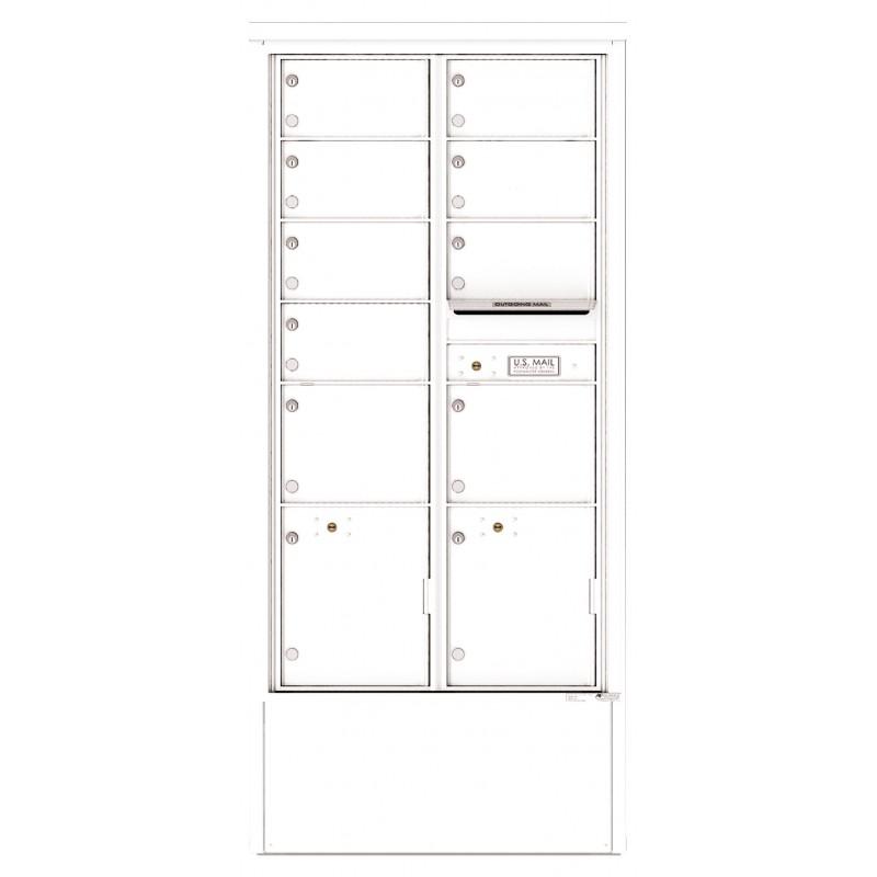 Load image into Gallery viewer, 4C16D-09-D - 9 Tenant Doors with 2 Parcel Lockers and Outgoing Mail Compartment - 4C Depot Mailbox Module