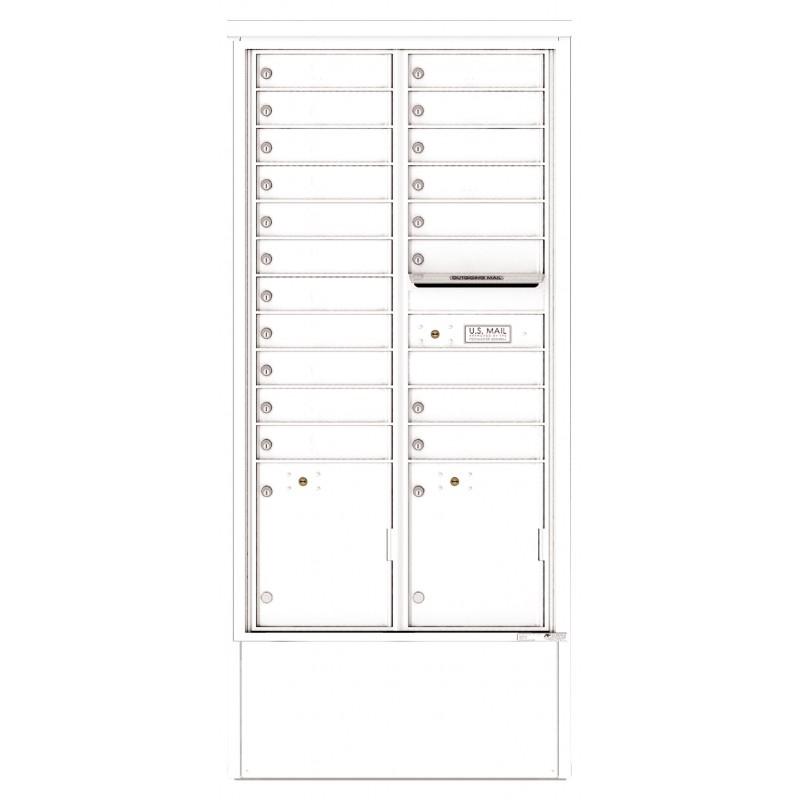 Load image into Gallery viewer, 4C16D-19-D - 19 Tenant Doors with 2 Parcel Lockers and Outgoing Mail Compartment - 4C Depot Mailbox Module