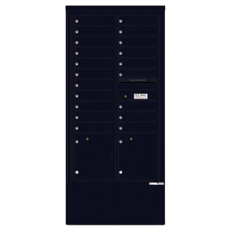 Load image into Gallery viewer, 4C16D-20-D - 20 Tenant Doors with 2 Parcel Lockers and Outgoing Mail Compartment - 4C Depot Mailbox Module