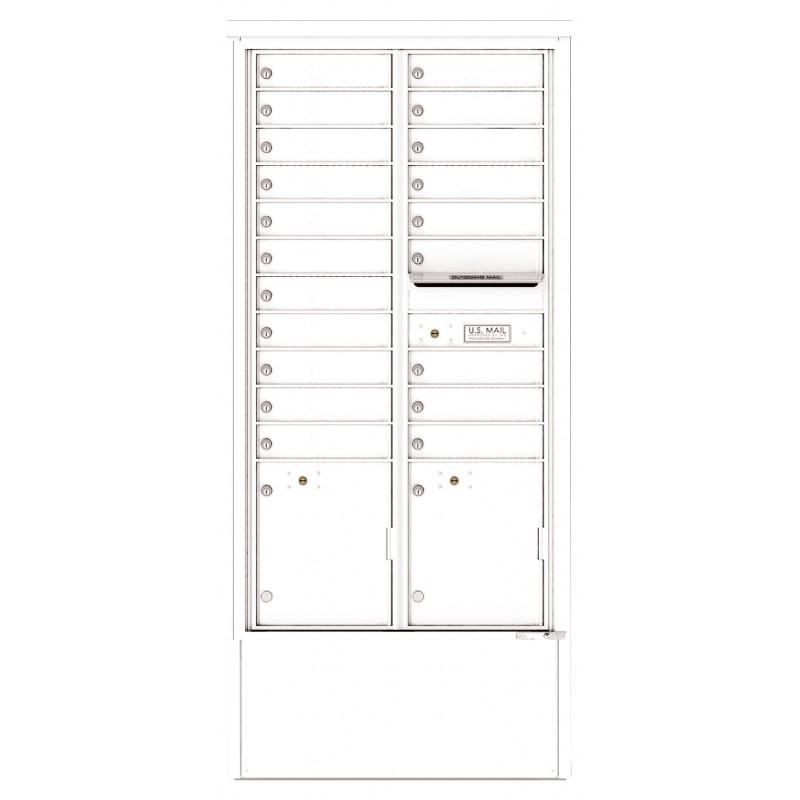 Load image into Gallery viewer, 4C16D-20-D - 20 Tenant Doors with 2 Parcel Lockers and Outgoing Mail Compartment - 4C Depot Mailbox Module