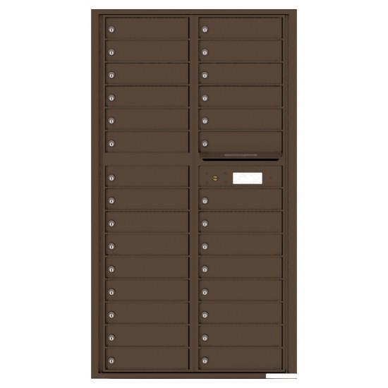 Load image into Gallery viewer, 4C16D-29 - 29 Tenant Doors and Outgoing Mail Compartment - 4C Wall Mount Max Height Mailboxes