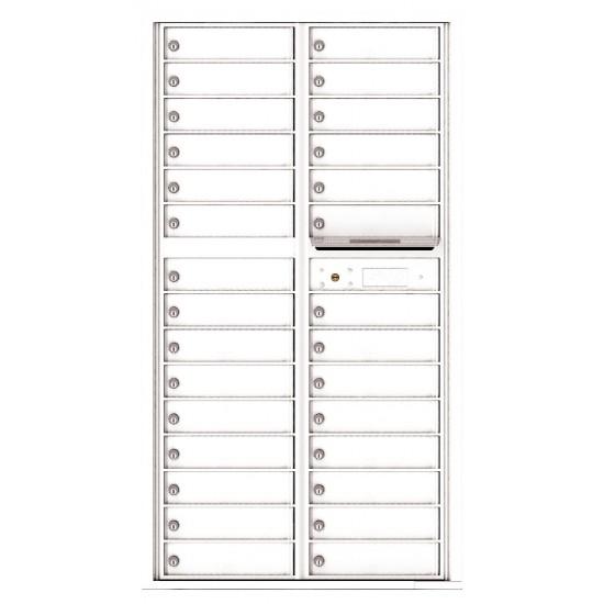 Load image into Gallery viewer, 4C16D-29 - 29 Tenant Doors and Outgoing Mail Compartment - 4C Wall Mount Max Height Mailboxes
