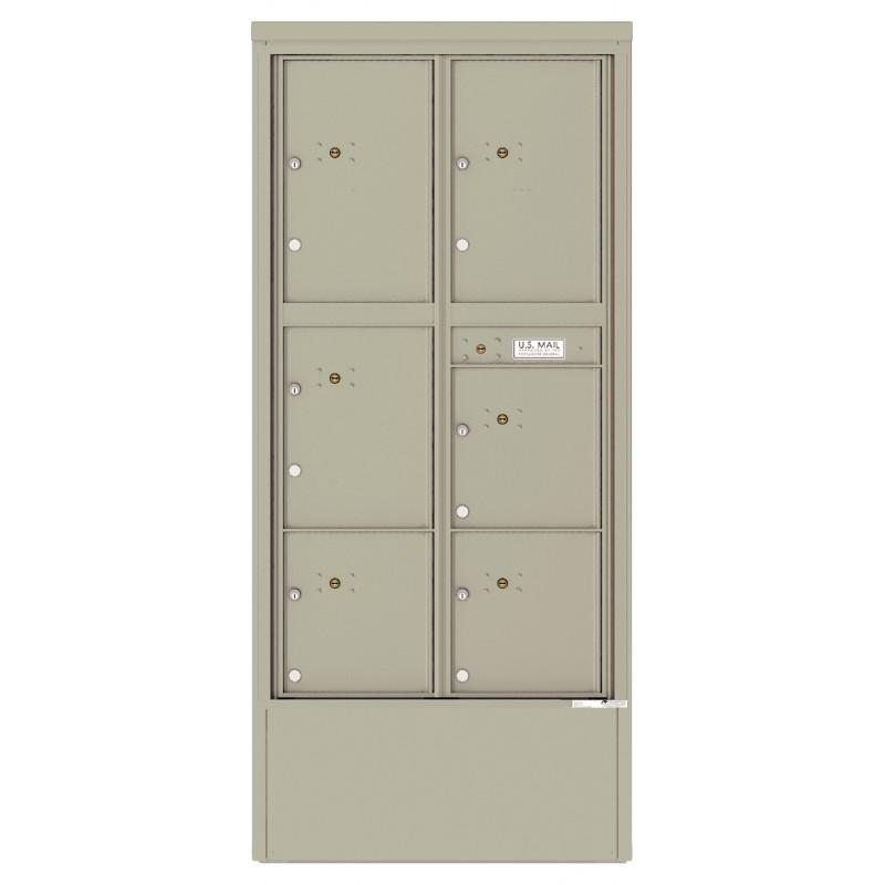 Load image into Gallery viewer, 4C16D-6P-D - 6 Parcel Lockers - 4C Depot Mailbox Module