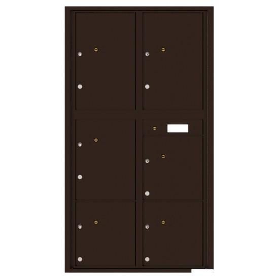 Load image into Gallery viewer, 4C16D-6P - 6 Parcel Doors Unit - 4C Wall Mount Max Height