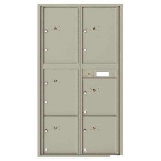 Load image into Gallery viewer, 4C16D-6P - 6 Parcel Doors Unit - 4C Wall Mount Max Height