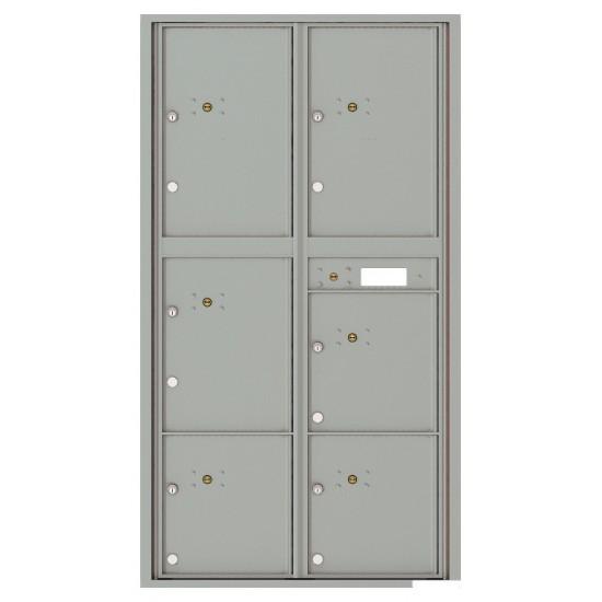 Load image into Gallery viewer, 4C16D-6P - 6 Parcel Doors Unit - 4C Wall Mount Max Height