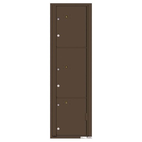 Load image into Gallery viewer, 4C16S-3P - 3 Parcel Doors Unit - 4C Wall Mount Max Height
