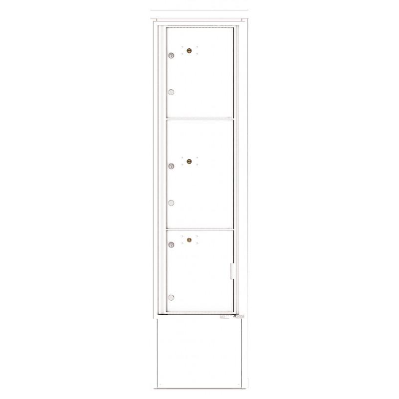 Load image into Gallery viewer, 4C16S-3P-D - 3 Parcel Lockers - 4C Depot Mailbox Module