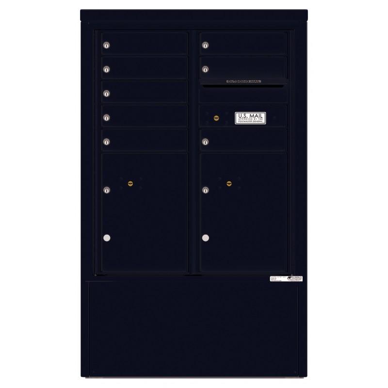 Load image into Gallery viewer, 4CADD-08-D - 8 Tenant Doors with 2 Parcel Lockers and Outgoing Mail Compartment - 4C Depot Mailbox Module