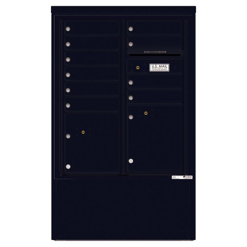 Load image into Gallery viewer, 4CADD-10-D - 10 Tenant Doors with 2 Parcel Lockers and Outgoing Mail Compartment - 4C Depot Mailbox Module