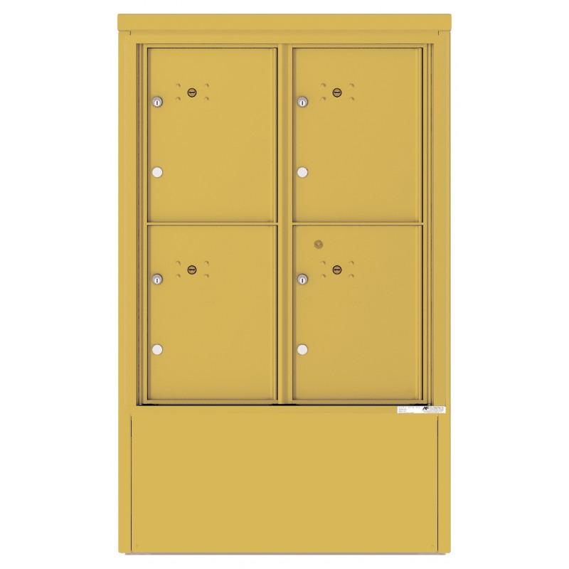 Load image into Gallery viewer, 4CADD-4P-D - 4 Parcel Lockers - 4C Depot Mailbox Module