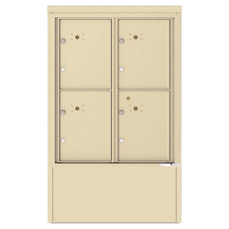 Load image into Gallery viewer, 4CADD-4P-D - 4 Parcel Lockers - 4C Depot Mailbox Module