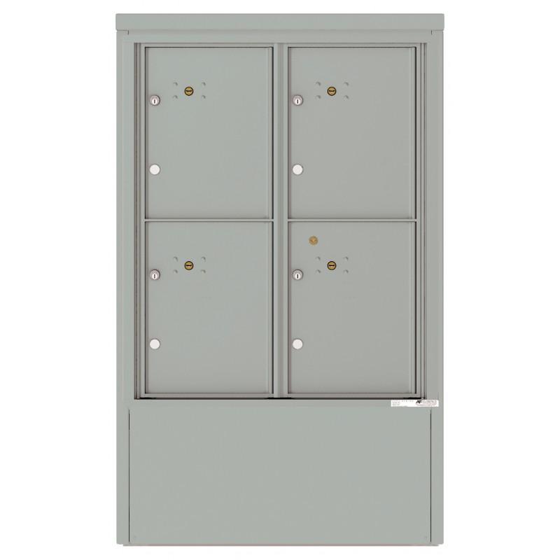 Load image into Gallery viewer, 4CADD-4P-D - 4 Parcel Lockers - 4C Depot Mailbox Module