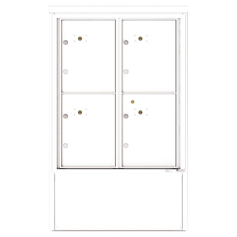 Load image into Gallery viewer, 4CADD-4P-D - 4 Parcel Lockers - 4C Depot Mailbox Module