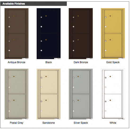 Load image into Gallery viewer, 4CADS-2P - 2 Parcel Doors Unit - 4C Wall Mount ADA Max Height