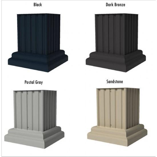 Load image into Gallery viewer, VOGUEP114 - Classic Decorative Pillar Pedestal Cover for 8T6, 13, and 16 Door 1570 Model CBU's and all 1590 Model CBU's