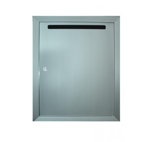 120SMSA / 120SPSMS - Collection / Drop Box - Surface Mounted - Anodized Aluminum Finish