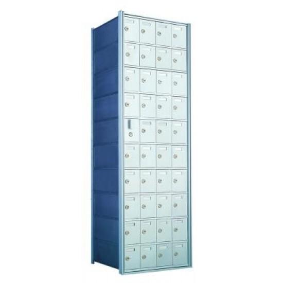 Load image into Gallery viewer, 1600104A - Standard 40 Door Horizontal Mailbox Unit - Front Loading - (39 Useable; 10
