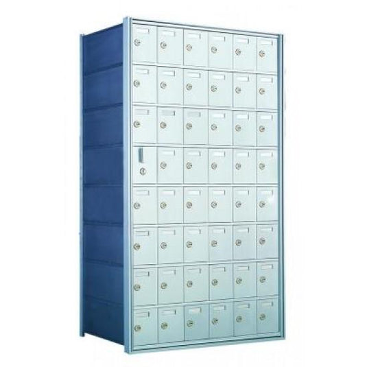 160086A - Standard 48 Door Horizontal Mailbox Unit - Front Loading - (47 Useable; 8