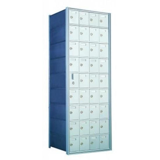 160094A - Standard 36 Door Horizontal Mailbox Unit - Front Loading - (35 Useable; 9