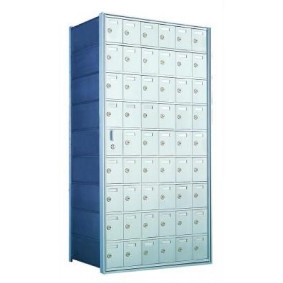 Load image into Gallery viewer, 160096A - Standard 54 Door Horizontal Mailbox Unit - Front Loading - (53 Useable; 9
