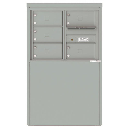 4C06D-05X-D - 5 Tenant Doors and Outgoing Mail Compartment - 4C Depot Mailbox Module