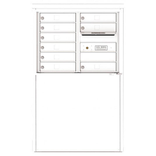 4C06D-09-D - 9 Tenant Doors and Outgoing Mail Compartment - 4C Depot Mailbox Module