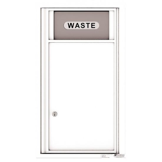 Load image into Gallery viewer, 4C08S-BIN - Trash/Recycling Bin - 4C Wall Mount 8-High
