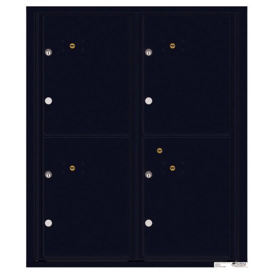 Load image into Gallery viewer, 4CADD-4P - 4 Parcel Doors Unit - 4C Wall Mount ADA Height
