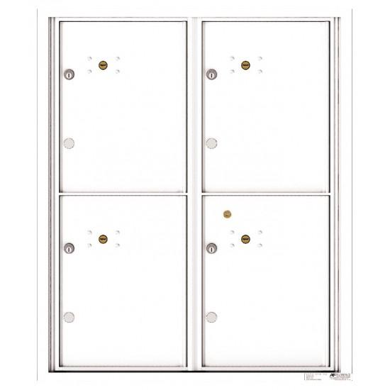 Load image into Gallery viewer, 4CADD-4P - 4 Parcel Doors Unit - 4C Wall Mount ADA Height
