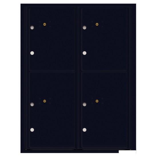 Load image into Gallery viewer, 4C11D-4P - 4 Parcel Doors Unit - 4C Wall Mount 11-High
