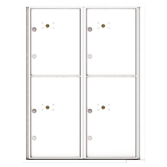 Load image into Gallery viewer, 4C11D-4P - 4 Parcel Doors Unit - 4C Wall Mount 11-High
