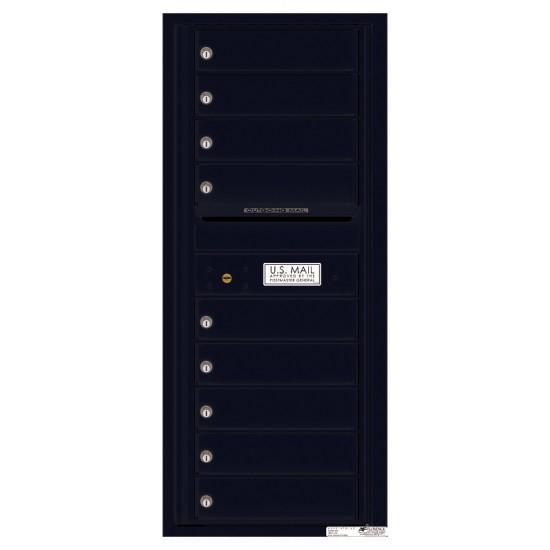 Load image into Gallery viewer, 4C11S-09 - 9 Tenant Doors with Outgoing Mail Compartment - 4C Wall Mount 11-High Mailboxes
