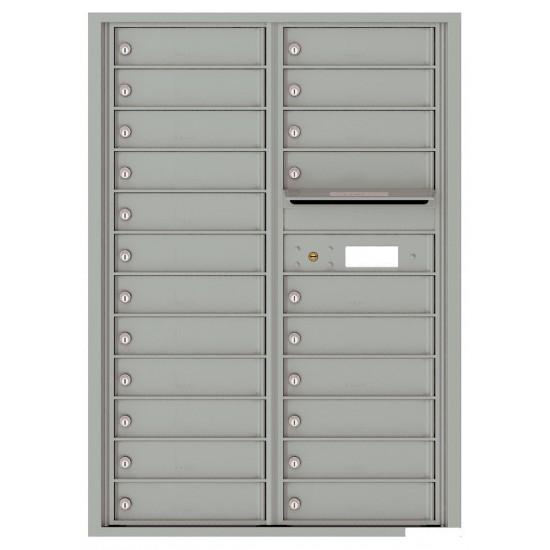 Load image into Gallery viewer, 4C12D-22 - 22 Tenant Doors with Outgoing Mail Compartment - 4C Wall Mount 12-High Mailboxes
