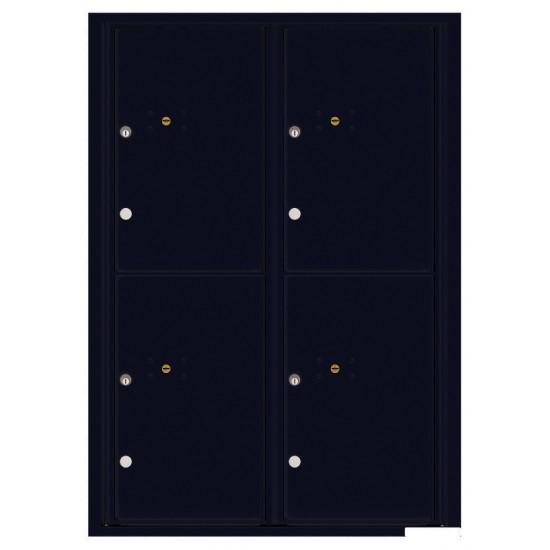 Load image into Gallery viewer, 4C12D-4P - 4 Parcel Doors Unit - 4C Wall Mount 12-High
