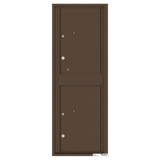 4C13S-2P - 2 Parcel Doors Unit - 4C Wall Mount 13-High