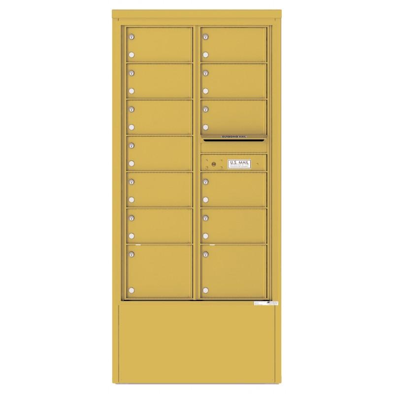 Load image into Gallery viewer, 4C15D-13-D - 13 Tenant Doors and Outgoing Mail Compartment - 4C Depot Mailbox Module
