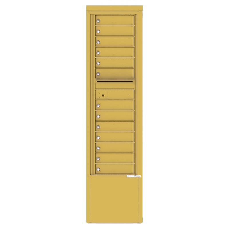 Load image into Gallery viewer, 4C15S-13-D - 13 Tenant Doors and Outgoing Mail Compartment - 4C Depot Mailbox Module
