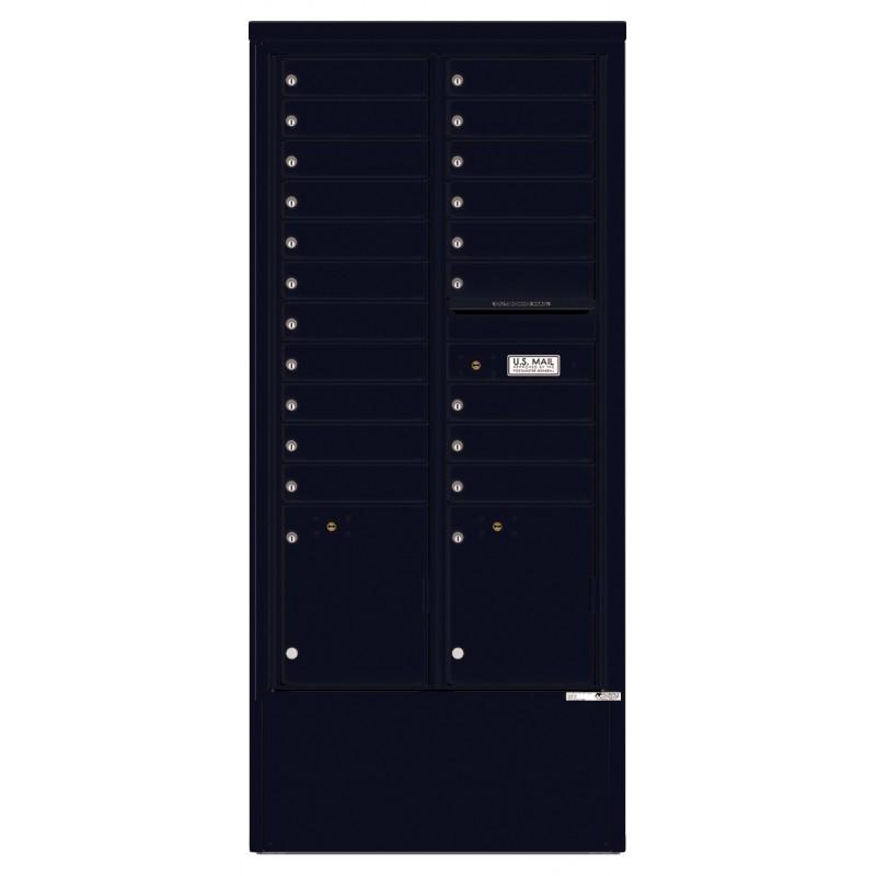 Load image into Gallery viewer, 4C16D-20-D - 20 Tenant Doors with 2 Parcel Lockers and Outgoing Mail Compartment - 4C Depot Mailbox Module
