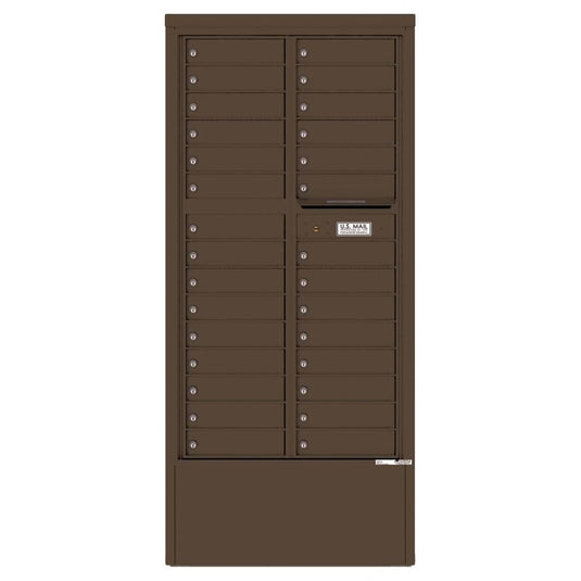 4C16D-29-D - 29 Tenant Doors with one Outgoing Mail Compartment - 4C Depot Mailbox Module