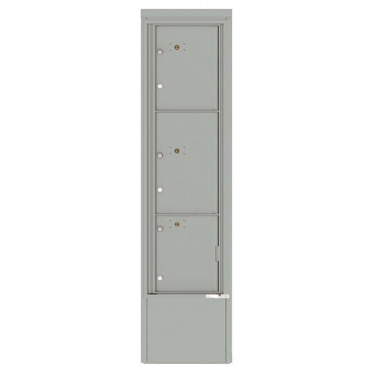 4C16S-3P-D - 3 Parcel Lockers - 4C Depot Mailbox Module