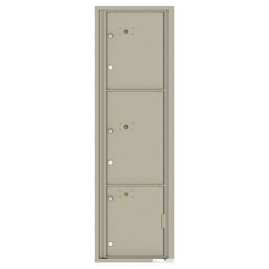 Load image into Gallery viewer, 4C16S-3P - 3 Parcel Doors Unit - 4C Wall Mount Max Height
